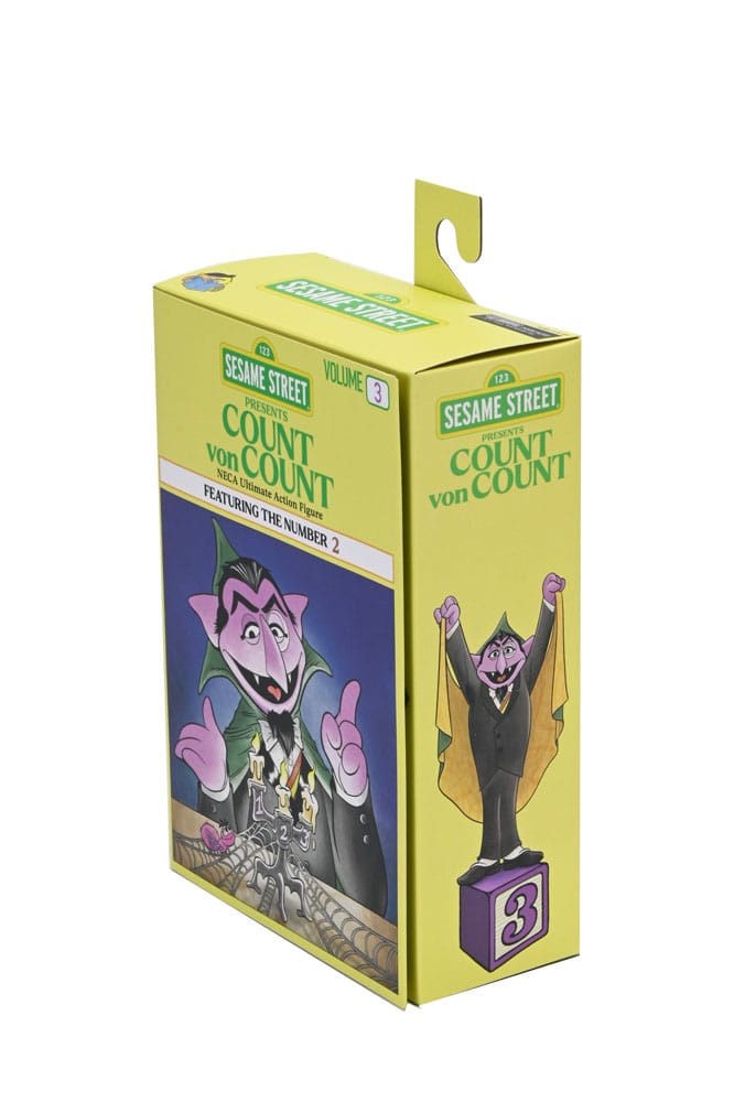 NECA Sesamstraße Ultimate Graf Zahl (The Count) Actionfigur