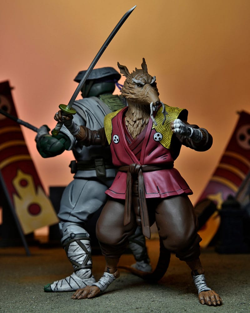 NECA Teenage Mutant Ninja Turtles The Last Ronin Splinter Ultimate Splinter Figur