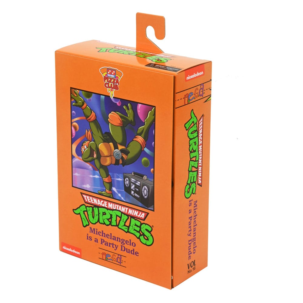 NECA Teenage Mutant Ninja Turtles (1987 Cartoon) Ultimate Michelangelo (VHS) Actionfigur