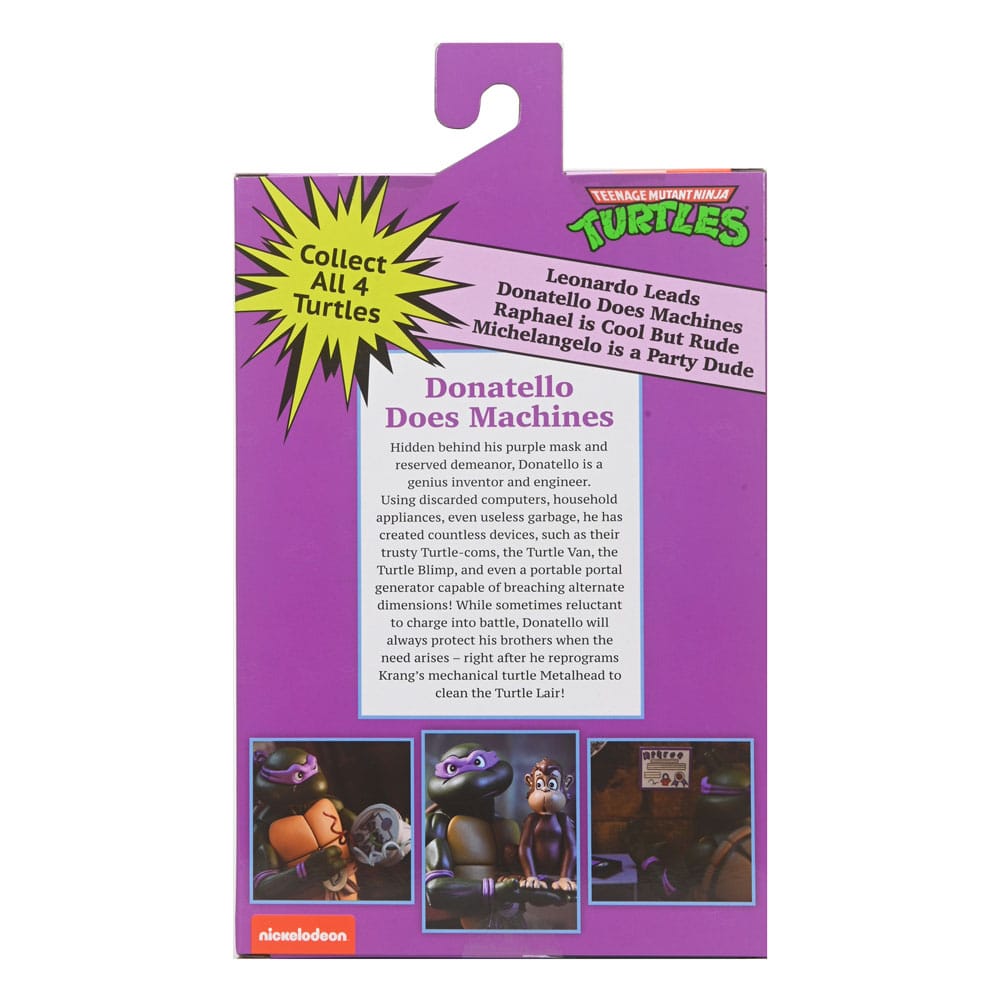 NECA Teenage Mutant Ninja Turtles (1987 Cartoon) Ultimate Donatello (VHS) Actionfigur