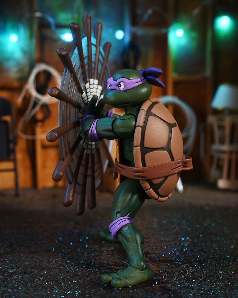NECA Teenage Mutant Ninja Turtles (1987 Cartoon) Ultimate Donatello (VHS) Actionfigur