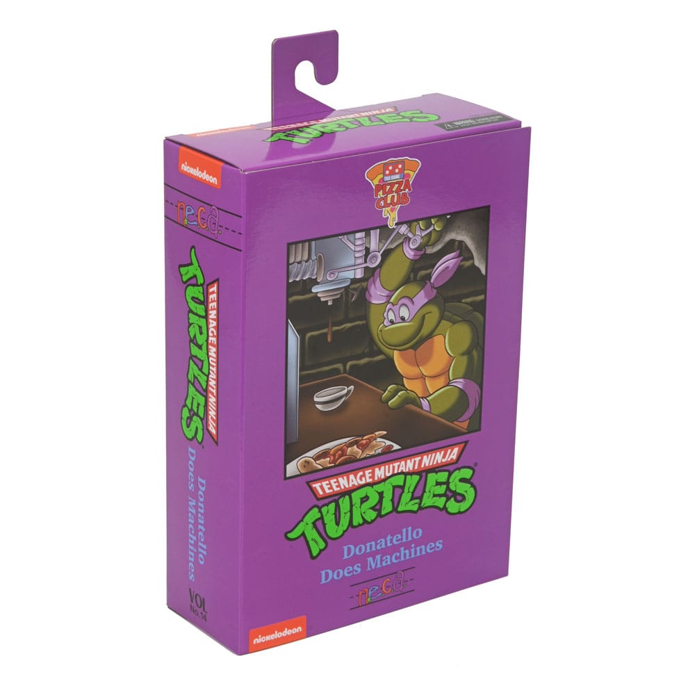 NECA Teenage Mutant Ninja Turtles (1987 Cartoon) Ultimate Donatello (VHS) Actionfigur