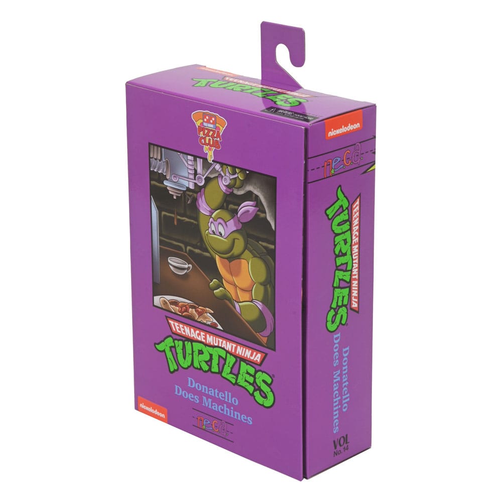 NECA Teenage Mutant Ninja Turtles (1987 Cartoon) Ultimate Donatello (VHS) Actionfigur