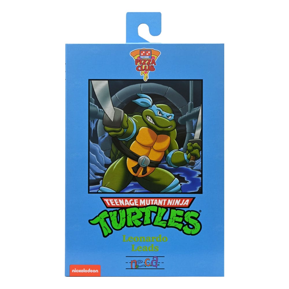 NECA Teenage Mutant Ninja Turtles (1987 Cartoon) Ultimate Leonardo (VHS) Actionfigur