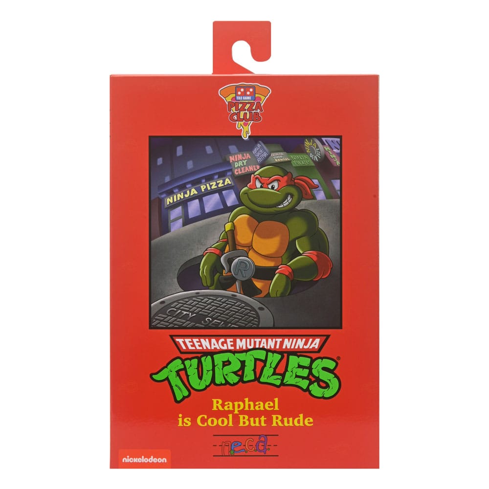NECA Teenage Mutant Ninja Turtles (1987 Cartoon) Ultimate Raphael (VHS) Actionfigur