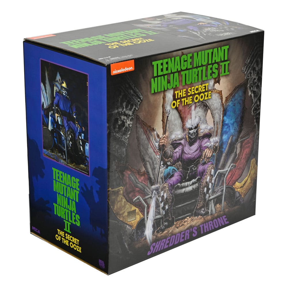 NECA Teenage Mutant Ninja Turtles 2 Secret of the Ooze Shredder’s Throne Diorama