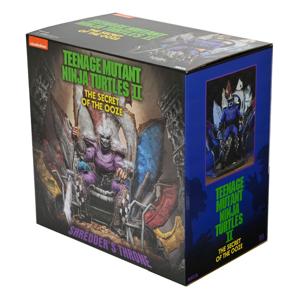 NECA Teenage Mutant Ninja Turtles 2 Shredder’s Throne Secret of the Ooze Diorama