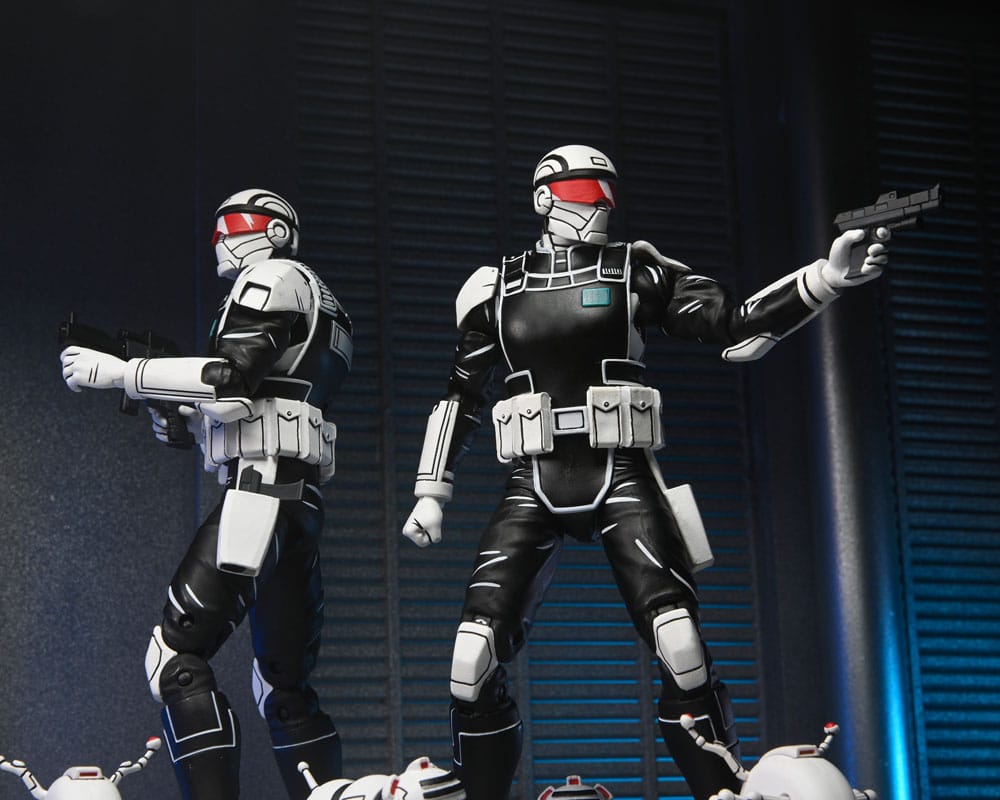NECA Teenage Mutant Ninja Turtles Last Ronin Synja Commando With Mousers Actionfigur