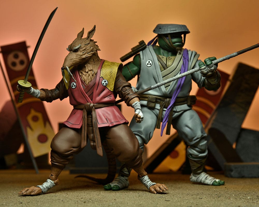 NECA Teenage Mutant Ninja Turtles The Last Ronin Splinter Ultimate Splinter Figur