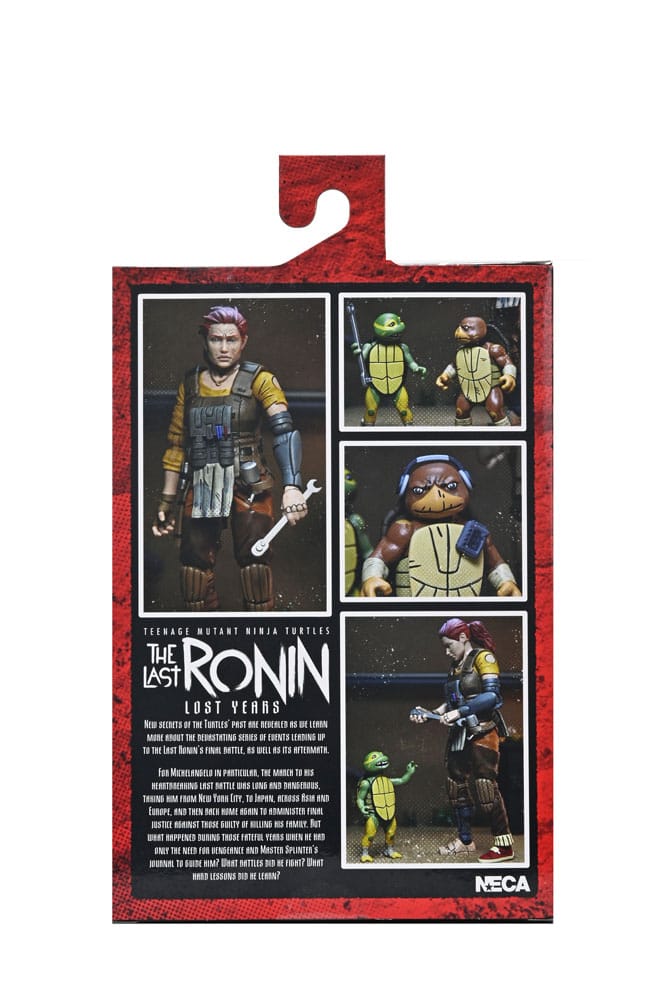 NECA Teenage Mutant Ninja Turtles The Last Ronin Grammy April Actionfigur