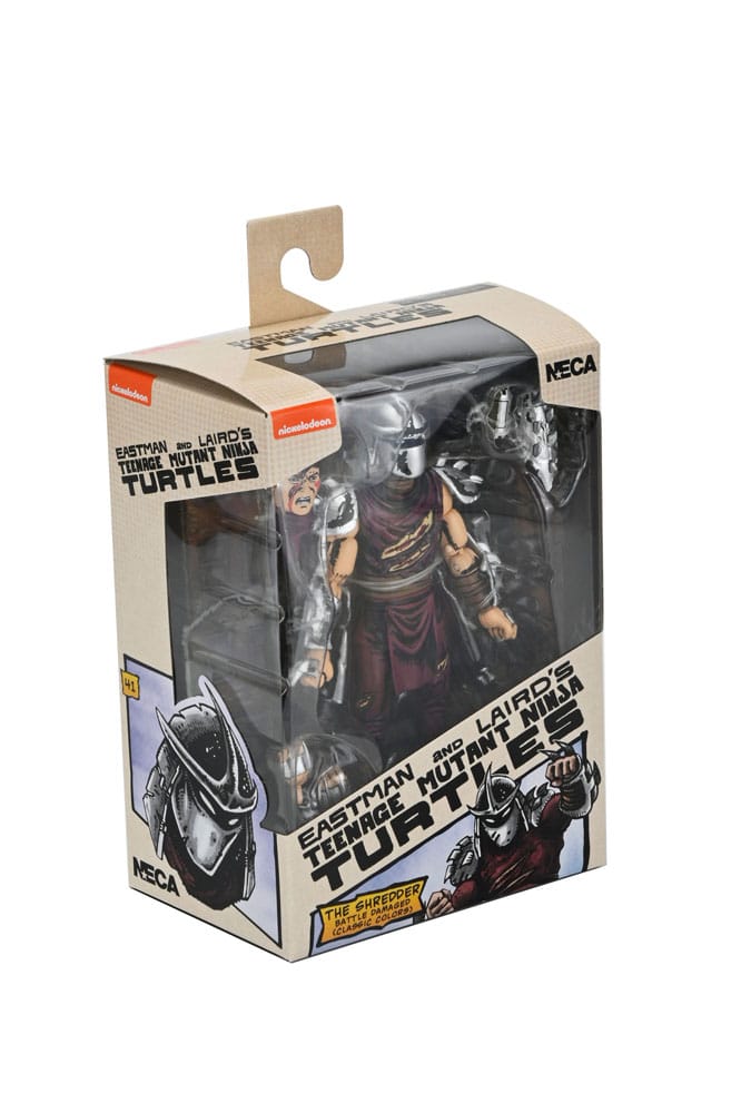 NECA Teenage Mutant Ninja Turtles Actionfigur Battle Damaged Shredder 18 cm
