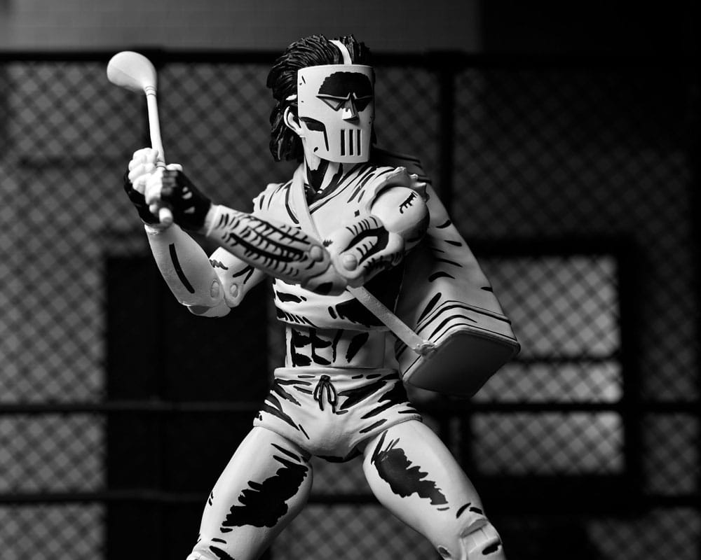 NECA Teenage Mutant Ninja Turtles Actionfigur Casey Jones Black & White 18 cm