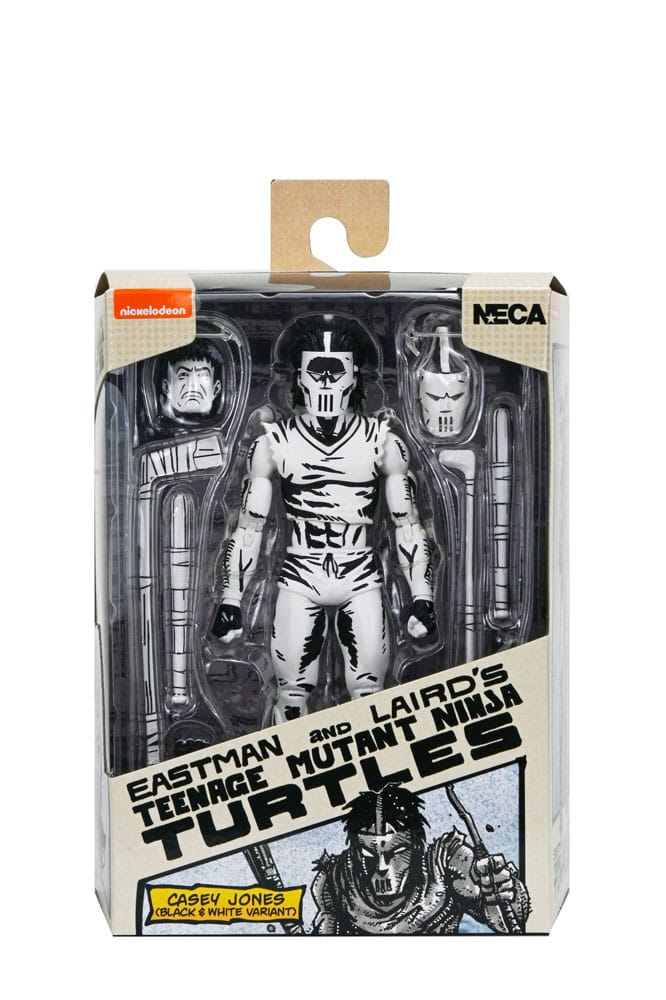 NECA Teenage Mutant Ninja Turtles Actionfigur Casey Jones Black & White 18 cm