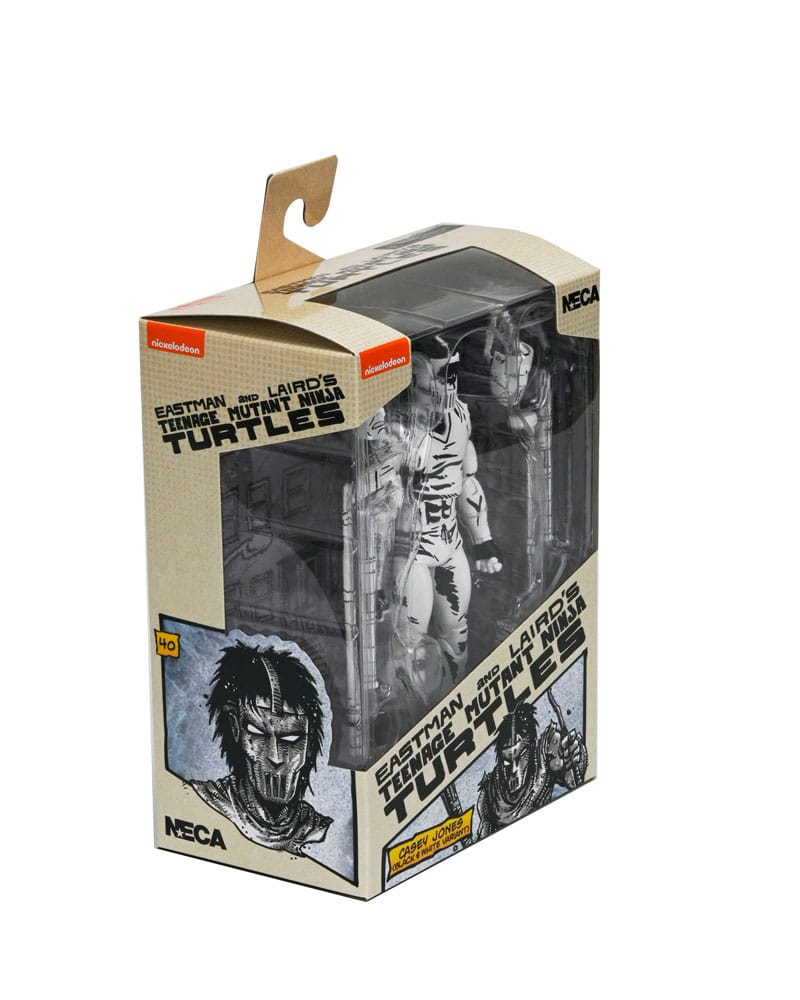 NECA Teenage Mutant Ninja Turtles Actionfigur Casey Jones Black & White 18 cm