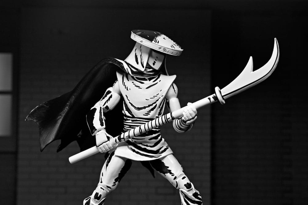 NECA Teenage Mutant Ninja Turtles Actionfigur Elite Foot Ninja Guard Black & White 18 cm