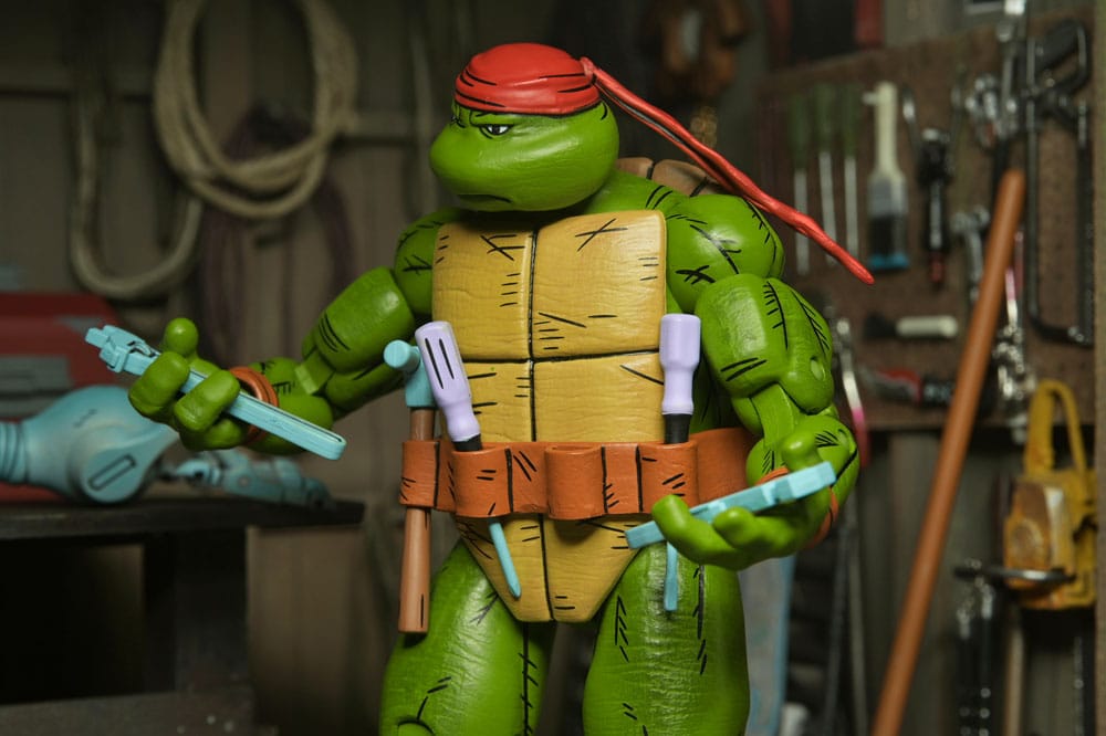 NECA Teenage Mutant Ninja Turtles Actionfigur Handyman Donatello 18 cm