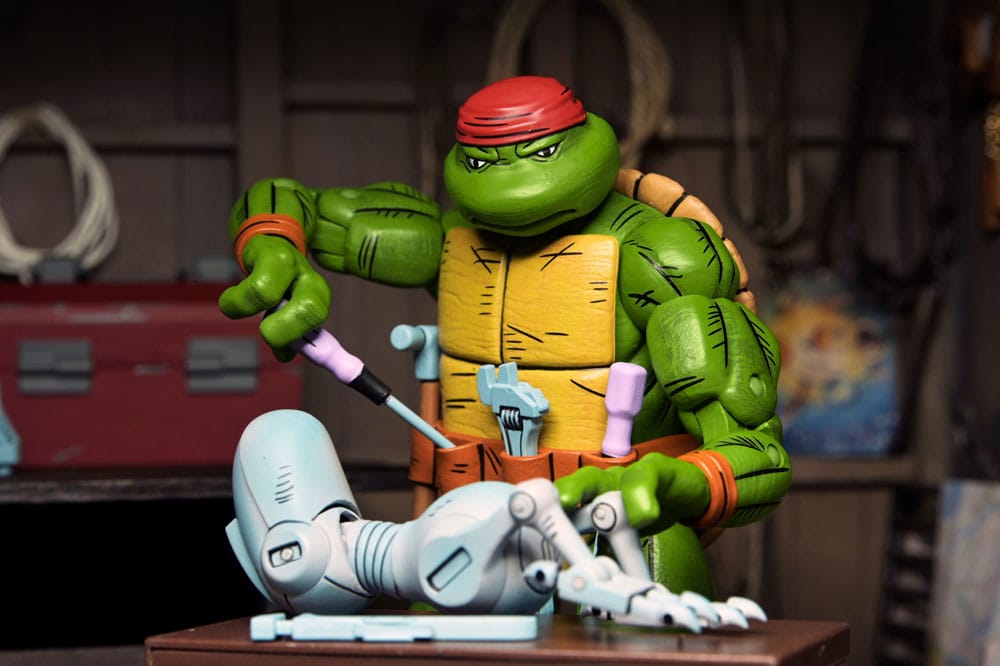 NECA Teenage Mutant Ninja Turtles Actionfigur Handyman Donatello 18 cm