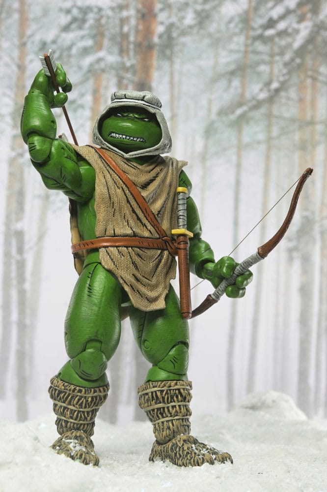 NECA Teenage Mutant Ninja Turtles Actionfigur Hunter Leo 18 cm