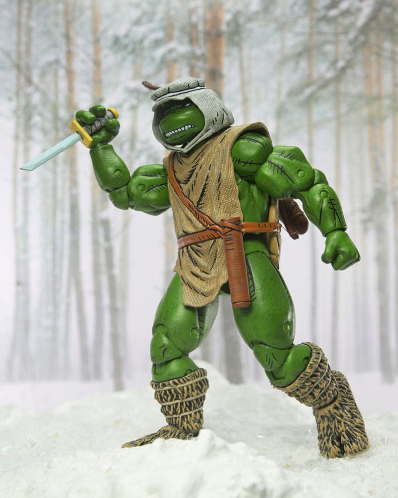 NECA Teenage Mutant Ninja Turtles Actionfigur Hunter Leo 18 cm