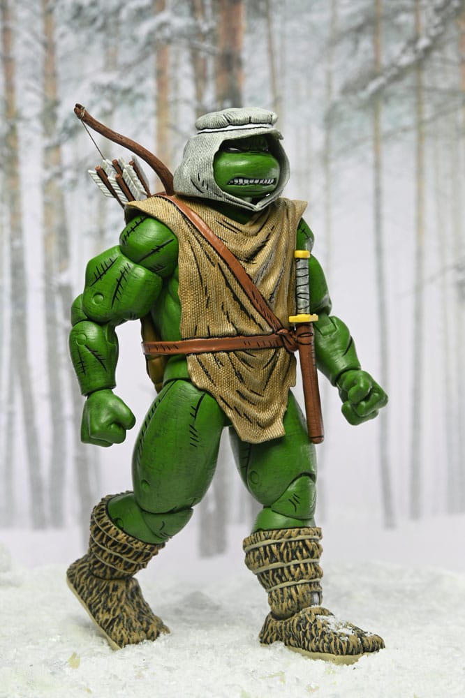 NECA Teenage Mutant Ninja Turtles Actionfigur Hunter Leo 18 cm
