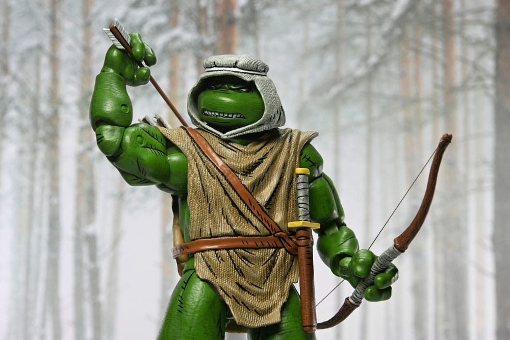 NECA Teenage Mutant Ninja Turtles Actionfigur Hunter Leo 18 cm