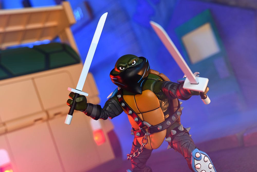 NECA Teenage Mutant Ninja Turtles Actionfigur Ultimate Dark Leo 18 cm