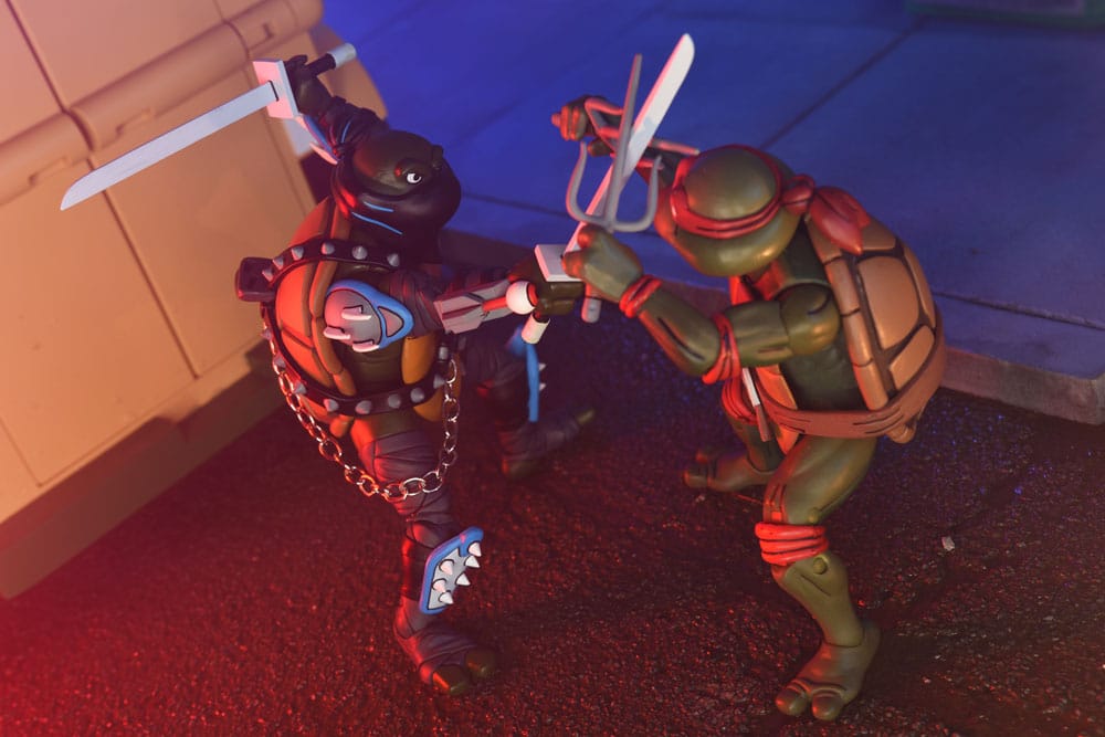 NECA Teenage Mutant Ninja Turtles Actionfigur Ultimate Dark Leo 18 cm