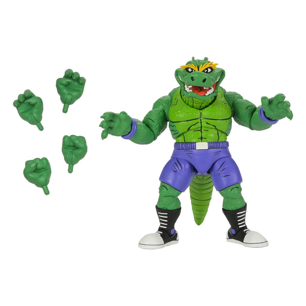 NECA Teenage Mutant Ninja Turtles (Archie Comics) Actionfigur Stump Wrestling Leatherhead 18 cm