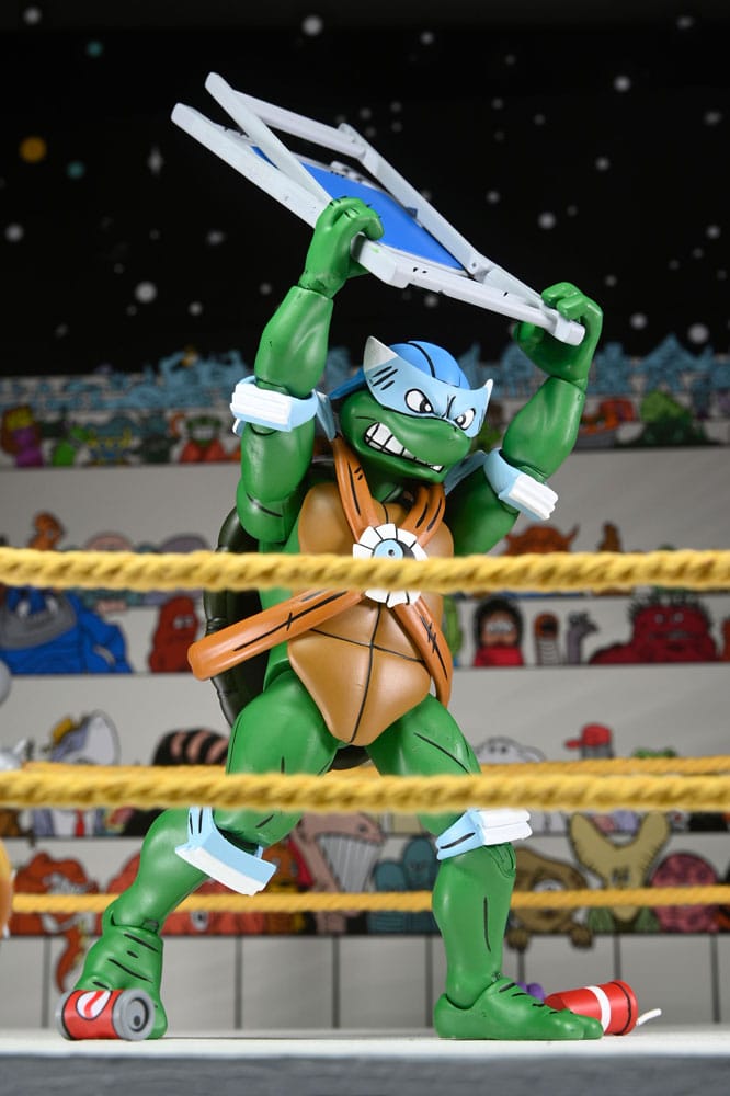 NECA Teenage Mutant Ninja Turtles (Archie Comics) Actionfiguren 4er-Pack Stump Wrestling Turtles 18 cm