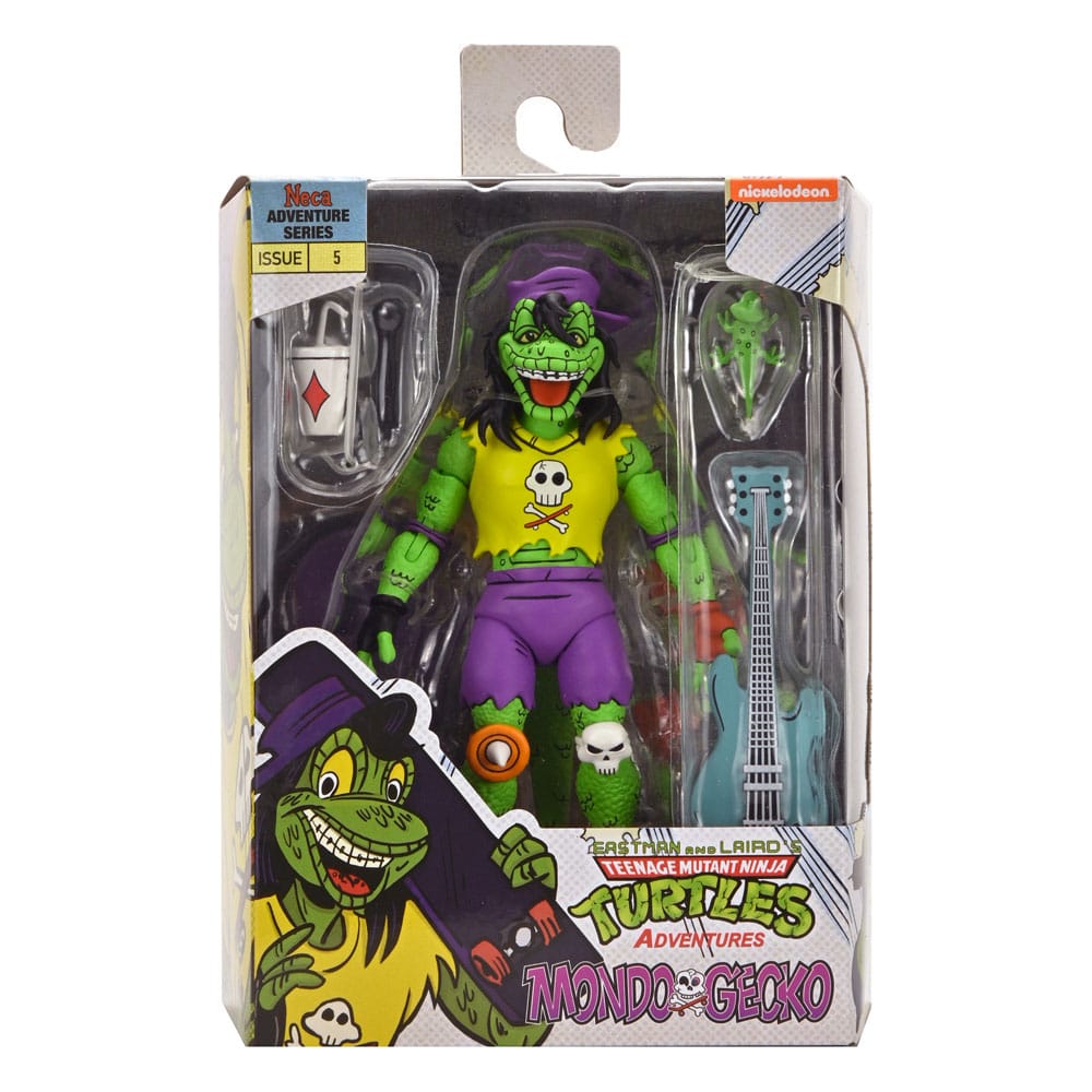 NECA Teenage Mutant Ninja Turtles Archie Comics Mondo Gecko Actionfigur