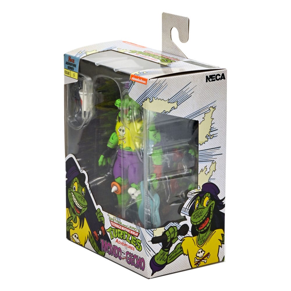 NECA Teenage Mutant Ninja Turtles Archie Comics Mondo Gecko Actionfigur