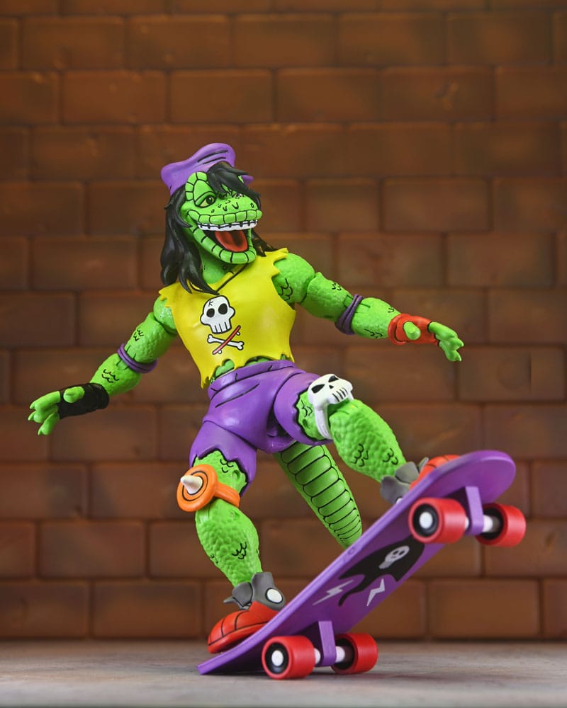 NECA Teenage Mutant Ninja Turtles Archie Comics Mondo Gecko Actionfigur