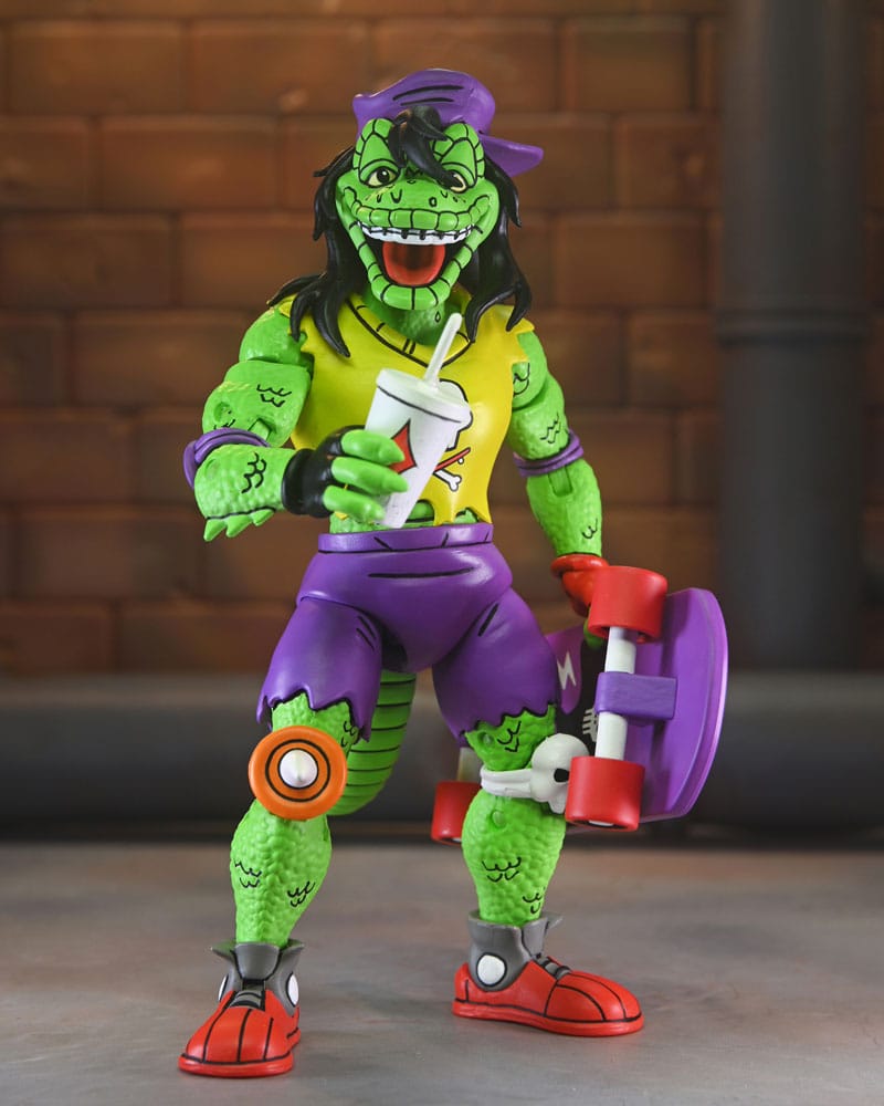 NECA Teenage Mutant Ninja Turtles Archie Comics Mondo Gecko Actionfigur