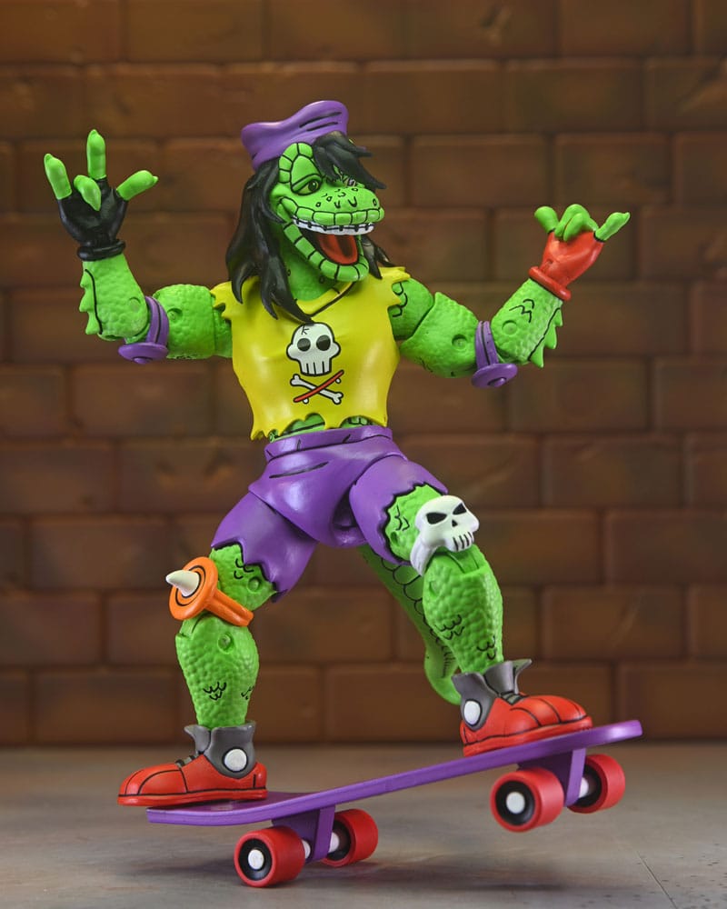 NECA Teenage Mutant Ninja Turtles Archie Comics Mondo Gecko Actionfigur