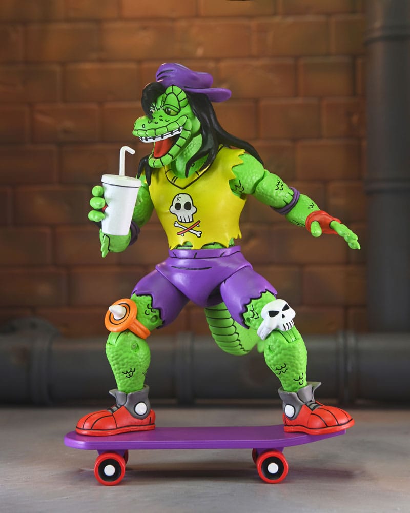NECA Teenage Mutant Ninja Turtles Archie Comics Mondo Gecko Actionfigur
