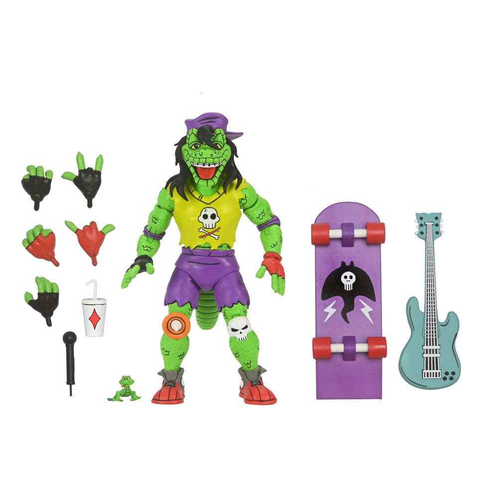 NECA Teenage Mutant Ninja Turtles Archie Comics Mondo Gecko Actionfigur