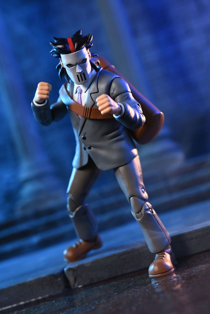 NECA Teenage Mutant Ninja Turtles (Cartoon) Casey Jones & Split Foot Soldier Business Suit 2er-Pack Actionfiguren