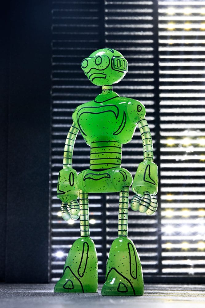 NECA Teenage Mutant Ninja Turtles (Mirage Comics) Actionfigur Transmat Fugitoid GID 18 cm