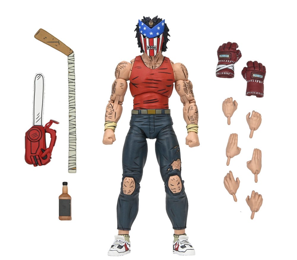 NECA Teenage Mutant Ninja Turtles (Mirage Comics) Actionfigur Ultimate Casey Jones (Bodycount) 18 cm