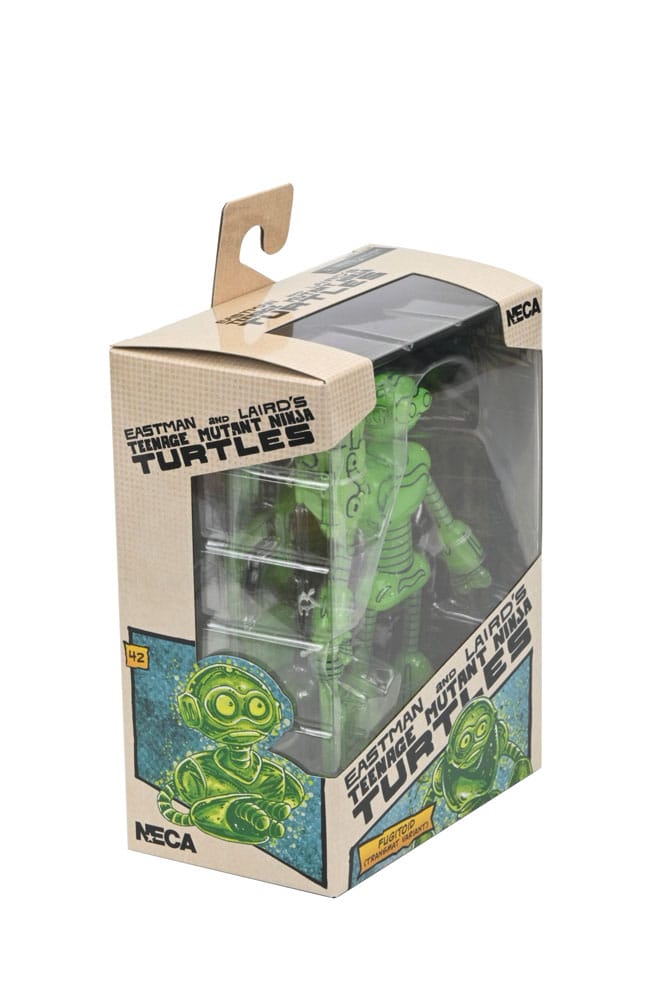 NECA Teenage Mutant Ninja Turtles (Mirage Comics) Actionfigur Transmat Fugitoid GID 18 cm