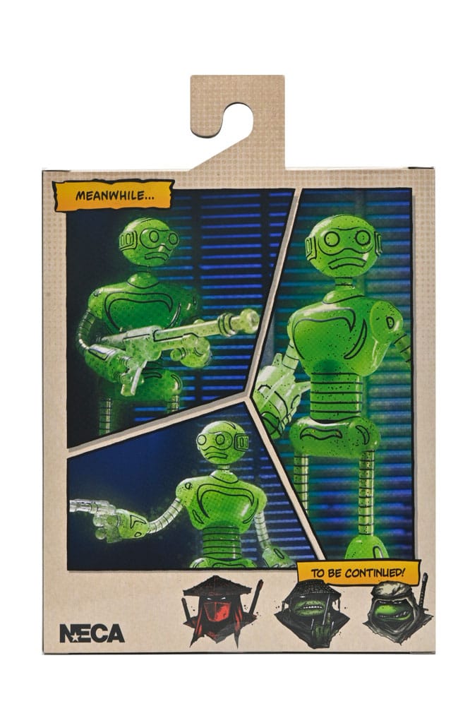 NECA Teenage Mutant Ninja Turtles (Mirage Comics) Actionfigur Transmat Fugitoid GID 18 cm
