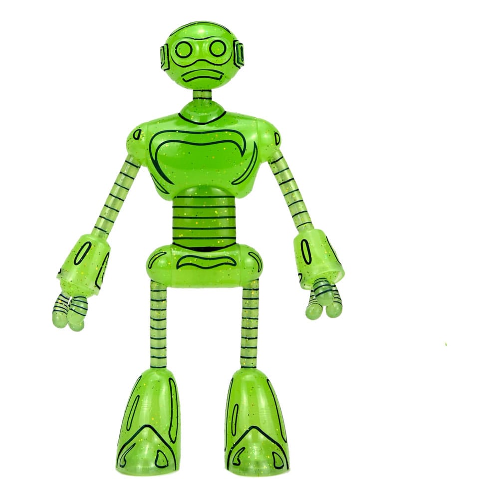 NECA Teenage Mutant Ninja Turtles (Mirage Comics) Actionfigur Transmat Fugitoid GID 18 cm