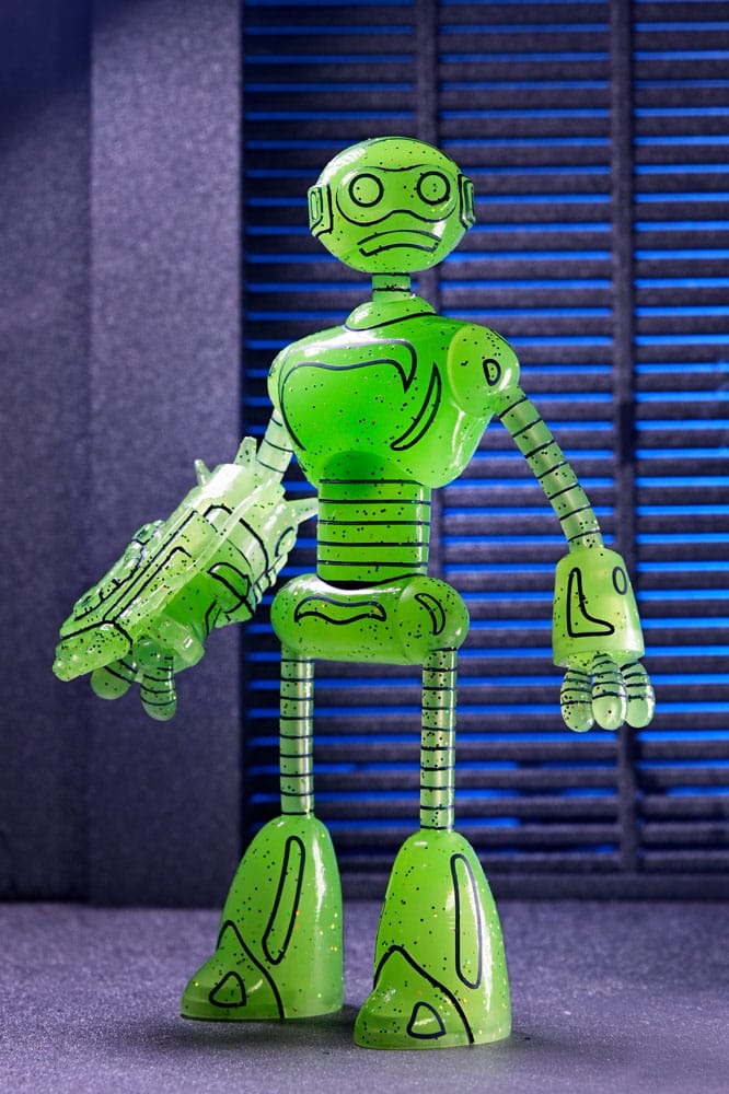 NECA Teenage Mutant Ninja Turtles (Mirage Comics) Actionfigur Transmat Fugitoid GID 18 cm