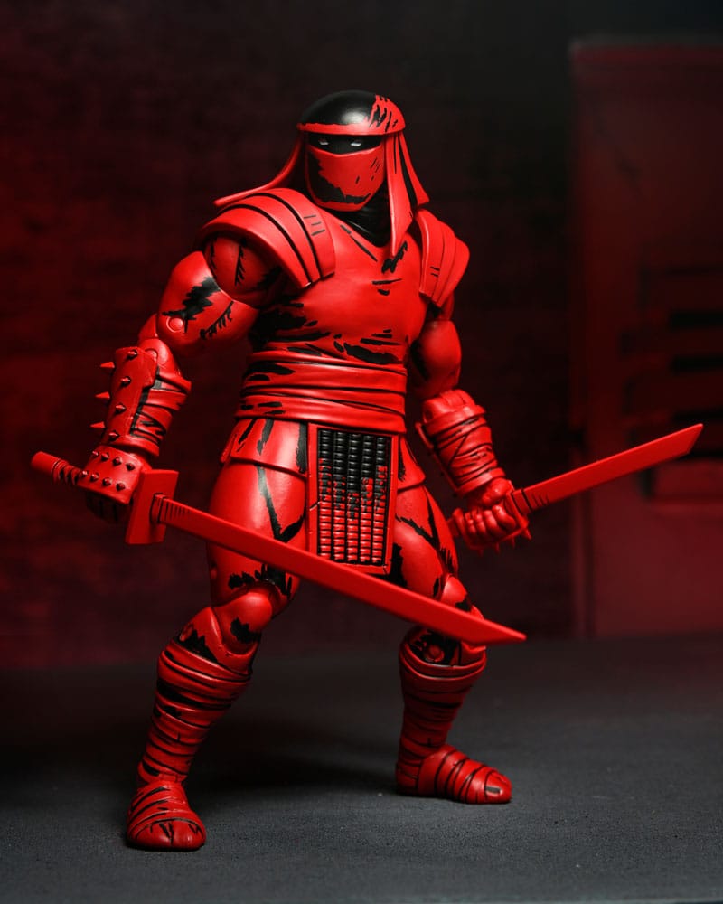 NECA Teenage Mutant Ninja Turtles (Mirage Comics) Actionfigur Red and Black Foot Enforcer 18 cm