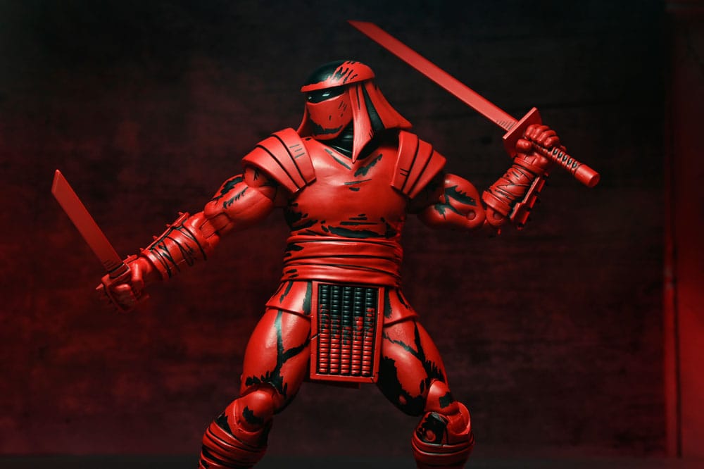 NECA Teenage Mutant Ninja Turtles (Mirage Comics) Actionfigur Red and Black Foot Enforcer 18 cm