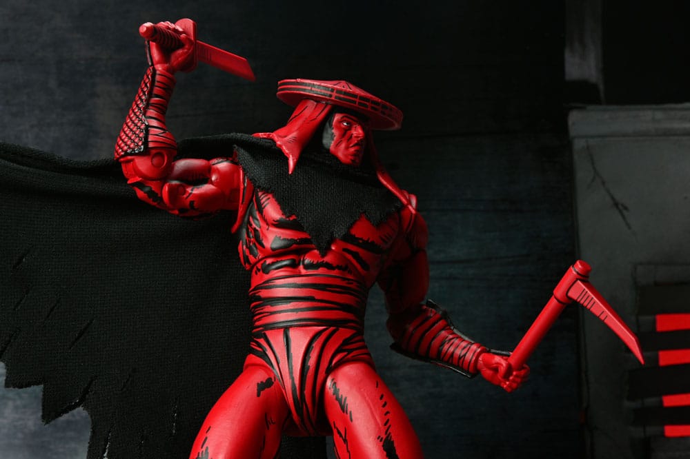 NECA Teenage Mutant Ninja Turtles (Mirage Comics) Actionfigur Red and Black Foot Assassin 18 cm