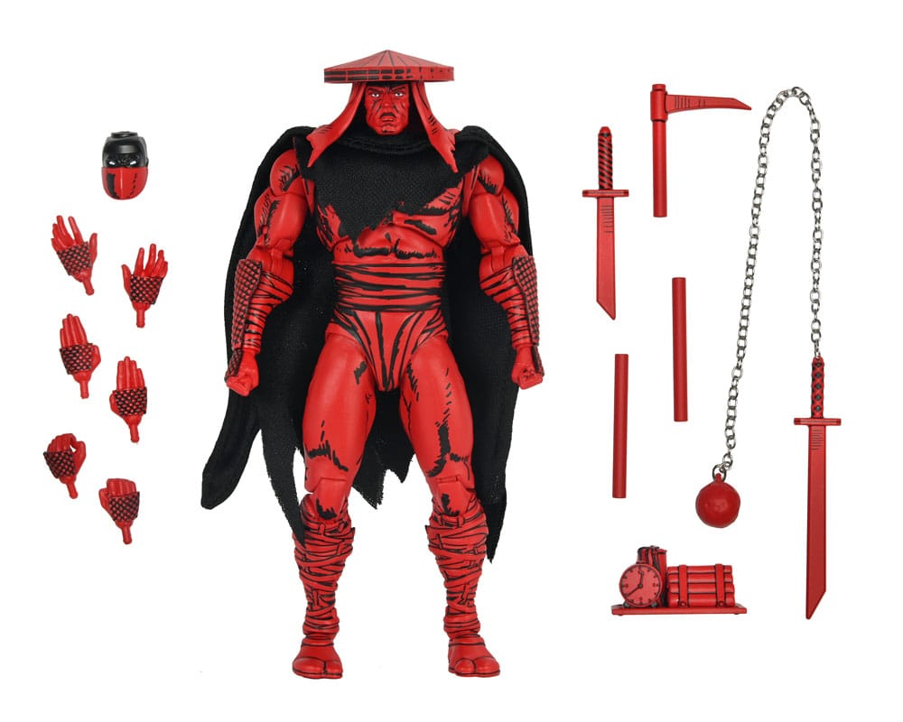 NECA Teenage Mutant Ninja Turtles (Mirage Comics) Actionfigur Red and Black Foot Assassin 18 cm