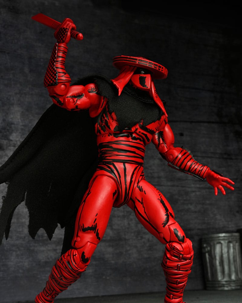 NECA Teenage Mutant Ninja Turtles (Mirage Comics) Actionfigur Red and Black Foot Assassin 18 cm