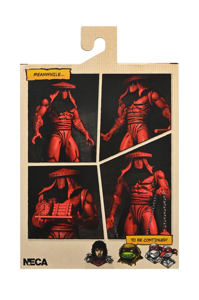 NECA Teenage Mutant Ninja Turtles (Mirage Comics) Actionfigur Red and Black Foot Assassin 18 cm