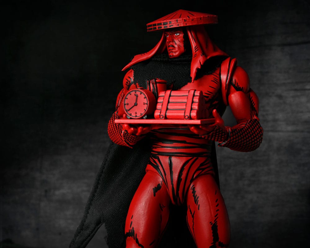 NECA Teenage Mutant Ninja Turtles (Mirage Comics) Actionfigur Red and Black Foot Assassin 18 cm